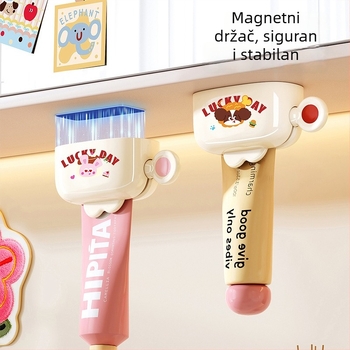 Zidni klip za pastu za zube i klip za sredstvo za čišćenje lica, Keeping safe, opće namjene, 2 stila