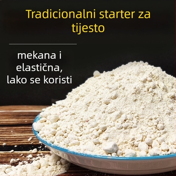 Stari tijesto starter – tradicionalno ručno izrađen, za fermentaciju i parene peciva