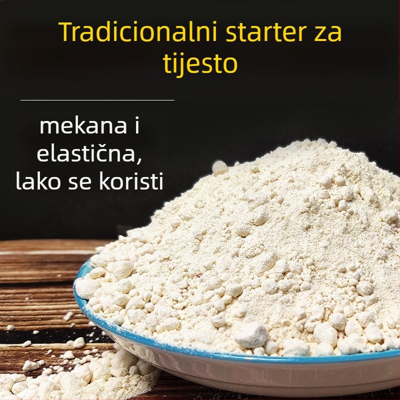 Stari tijesto starter – tradicionalno ručno izrađen, za fermentaciju i parene peciva