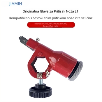 Valjkasti tip alata za rezanje staklenih pločica s nožnim kotačićima 3 mm i 6 mm, Jia Min