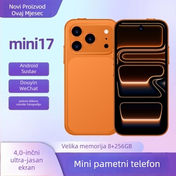 Mini pametni telefon 5G s punom mrežnom kompatibilnošću, model A17 – gaming telefon za studente