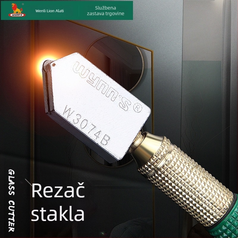 Power Lion valjkasti stakleni nož s dijamantnim kotačićem za rezanje pločica