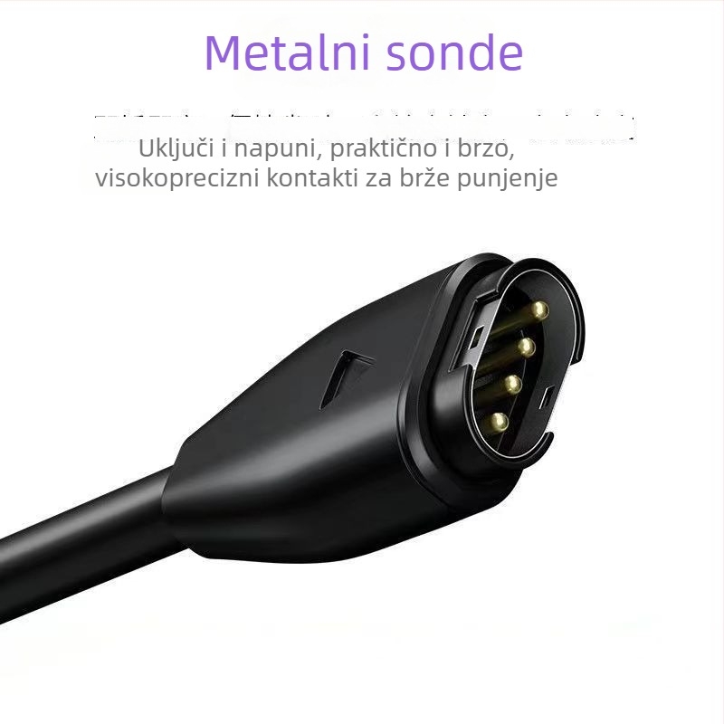 Kabel za punjenje podataka za Garmin Fenix 945/245 – USB sučelje; Colorful brend; Garmin kompatibilan