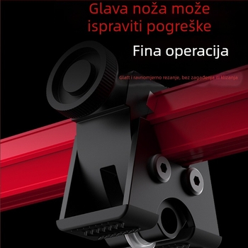 Sidno T-tip rezač stakla s valjkom, dizajn drag knife za rezanje stakla i pločica