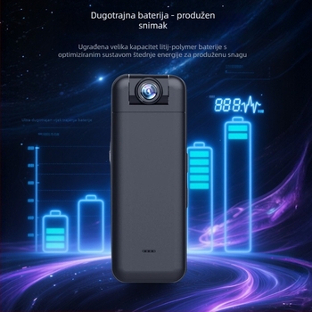 Pametna vanjska kamera, 1080p, 4mm objektiv, noćni prikaz, ugrađeni mikrofon, kontrola putem mobilne aplikacije, skladištenje u oblaku