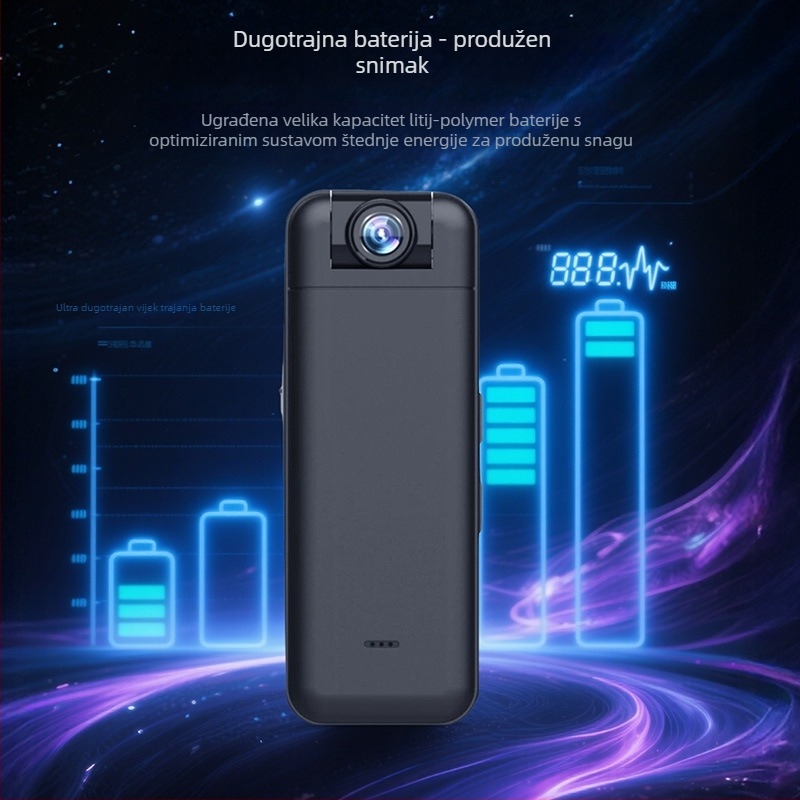 Pametna vanjska kamera, 1080p, 4mm objektiv, noćni prikaz, ugrađeni mikrofon, kontrola putem mobilne aplikacije, skladištenje u oblaku