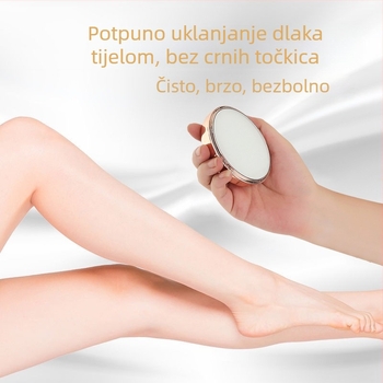 Ručni bezbolni uklanjanje dlaka za tijelo s tehnologijom nano-stakla, model SK-1199, ABS materijal, težina 90 g, čišćenje cijelog tijela