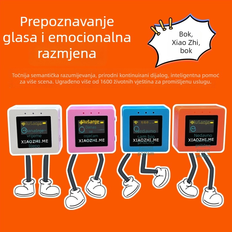 Wenhui C3 AI glasovni chat robot — plastično kućište, povezan način rada, inteligentni chatbot suputnik