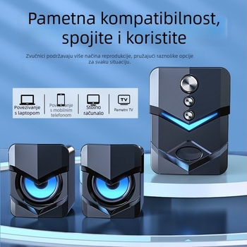 SADA stolni zvučnik za PC/Notebook s Bluetoothom, 2.1-kanalni subwoofer