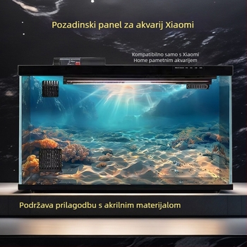 Pozadina za akvarij - akril, mini oblik, krajolinsko uređenje, glavna svrha: uređenje akvarija, funkcija: drugo