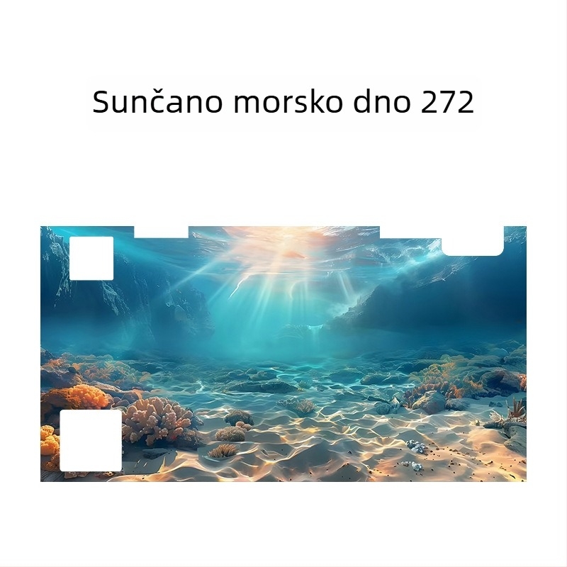 Pozadina za akvarij - akril, mini oblik, krajolinsko uređenje, glavna svrha: uređenje akvarija, funkcija: drugo