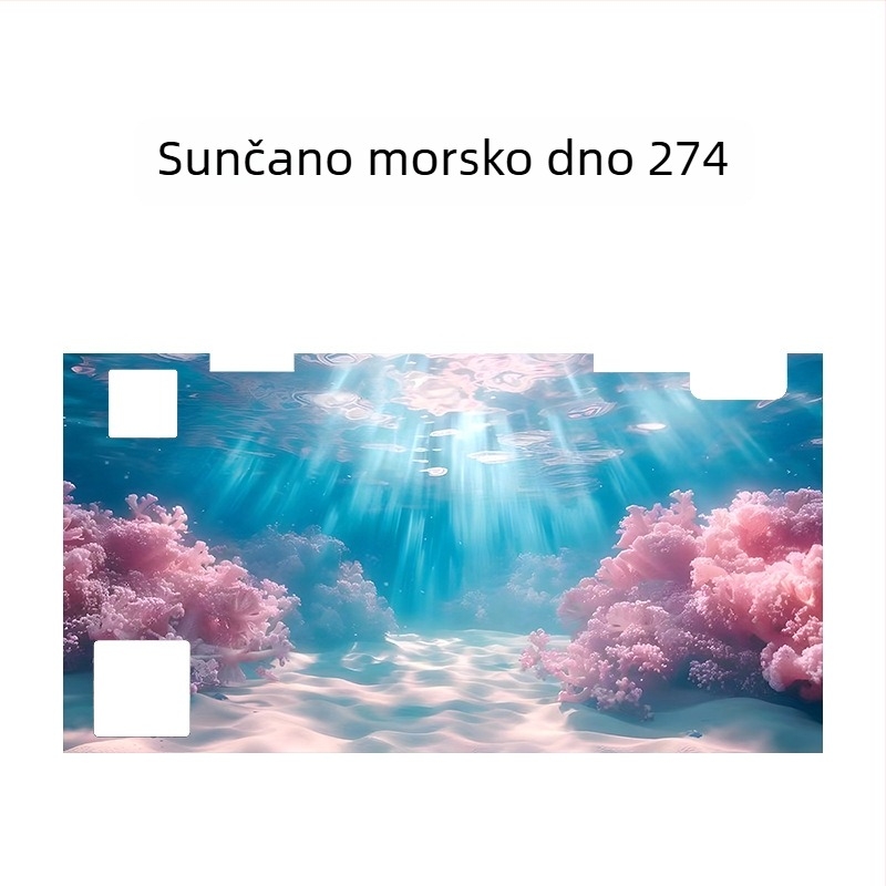 Pozadina za akvarij - akril, mini oblik, krajolinsko uređenje, glavna svrha: uređenje akvarija, funkcija: drugo