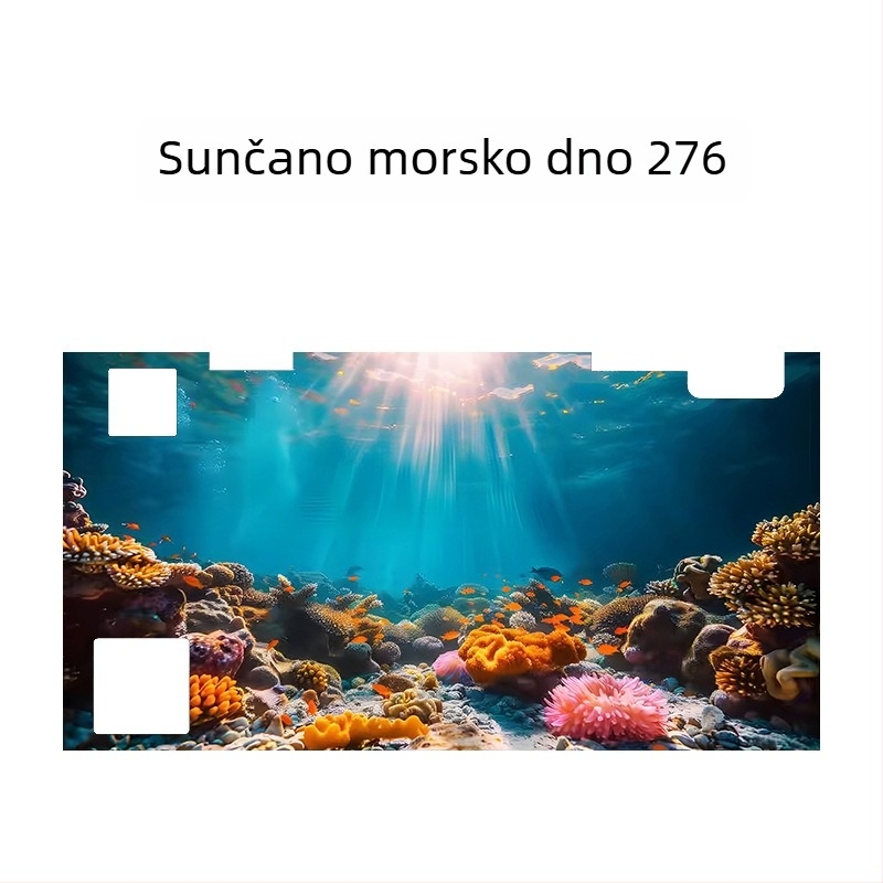 Pozadina za akvarij - akril, mini oblik, krajolinsko uređenje, glavna svrha: uređenje akvarija, funkcija: drugo