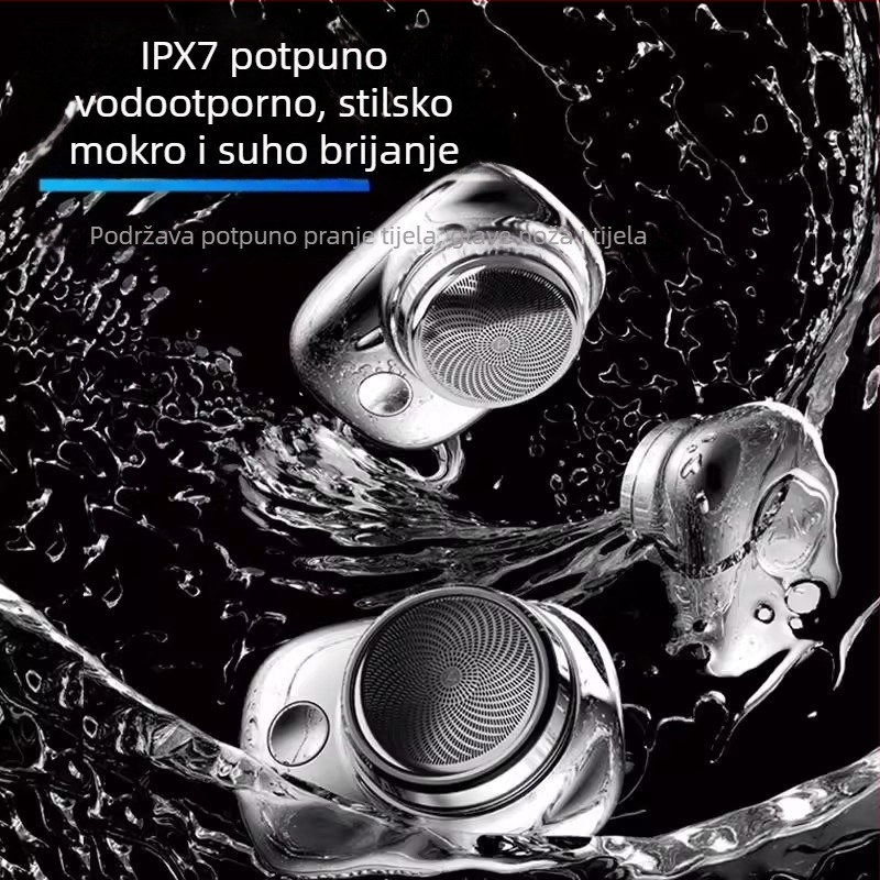 Mini prijenosni perivi muški električni brijač