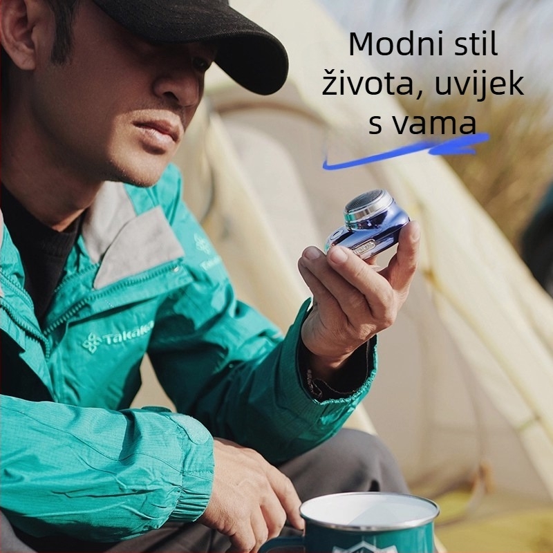 Mini prijenosni perivi muški električni brijač