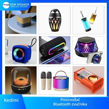Bluetooth zvučnik s alarmom za stol – prenosni bežični zvuk s ugrađenom baterijom, USB napajanje, Bluetooth 5.3, 100 Hz–20 kHz, SNR ≥75 dB, domet 10 m
