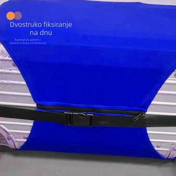 Zaštitna navlaka za kufor, elastična, poliester, jednobojna, otporna na rez