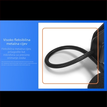 Bežični mikrofon za glazbene instrumente (Erhu, Hulusi, violina, saksofon, suona) – Model Y08, ugrađena baterija, Bluetooth 2.0, SNR ≥70 dB