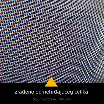 Nehrđajući čelični žlica-cjedilo za Bird's Nest i sojino mlijeko, fino mrežasto cedilo, kućanska kuhinja, 201 nehrđajući čelik