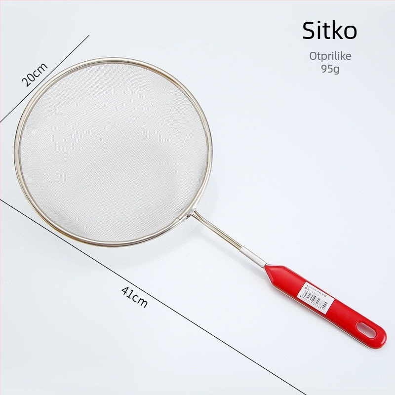 Nehrđajući čelični žlica-cjedilo za Bird's Nest i sojino mlijeko, fino mrežasto cedilo, kućanska kuhinja, 201 nehrđajući čelik