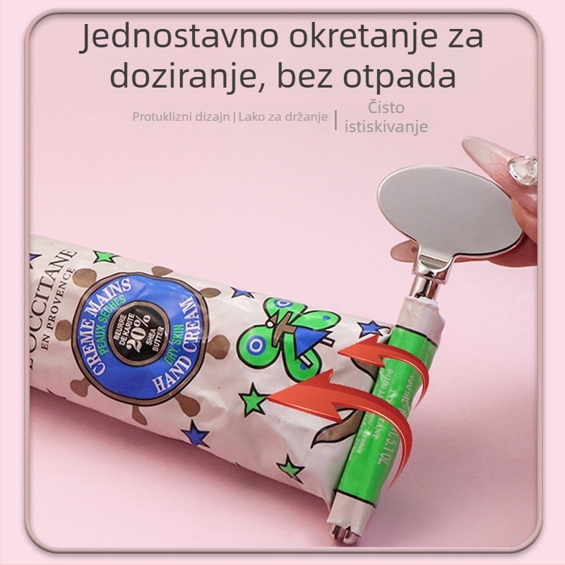 Iscijeđivač paste za zube — ručni, višestruki alat za pastu za zube, sredstvo za čišćenje lica i boju za kosu (Brand: Wang jingjing; Pogodno za djecu, tinejdžere, srednju dob i starije; Licencirana privatna etiketa)