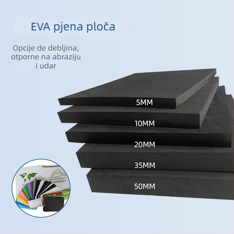 EVA pjena za pakiranje, antistatična, otporna na plamen, ekološki prihvatljiv materijal, gustoća 0.1