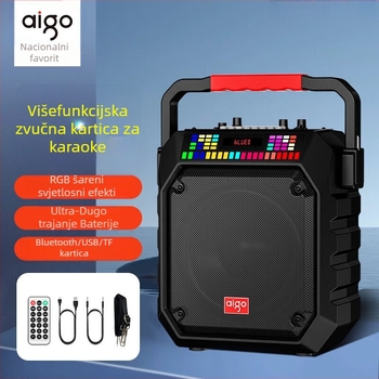 Patriots T52 Bluetooth zvučnik IPX7 vodootporan, 100Hz-20kHz raspon, SNR ≥70dB, ABS kućište, Bluetooth 2.0