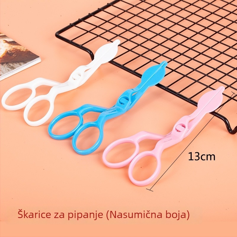Set za ukrašavanje pištolom od nehrđajućeg čelika 304/316 za pečenje i ukrašavanje, uključuje mlaznicu i vrećicu za ukrašavanje, elegantan dizajn