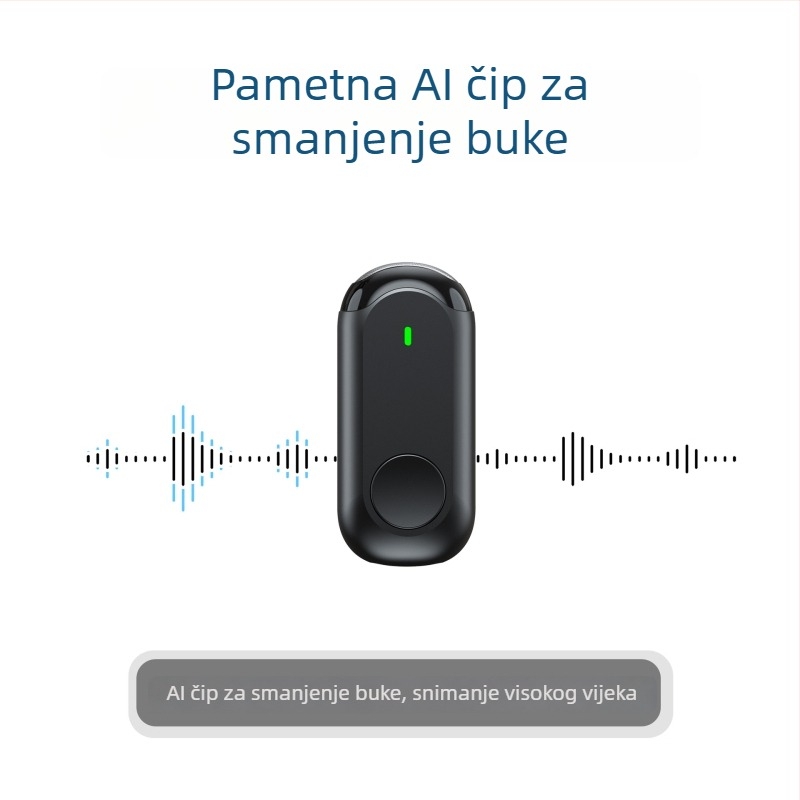 Bežični lavalier mikrofon Q6 - 6 kanala, raspon frekvencija 100 Hz–20 kHz, SNR ≥100 dB, ugrađena baterija 3–6 sati