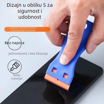 Nož za uklanjanje ljepila — Friendly marka, plastični nož za uklanjanje ljepila, ručni alat za kućnu upotrebu, tip: brisanje s jedne strane