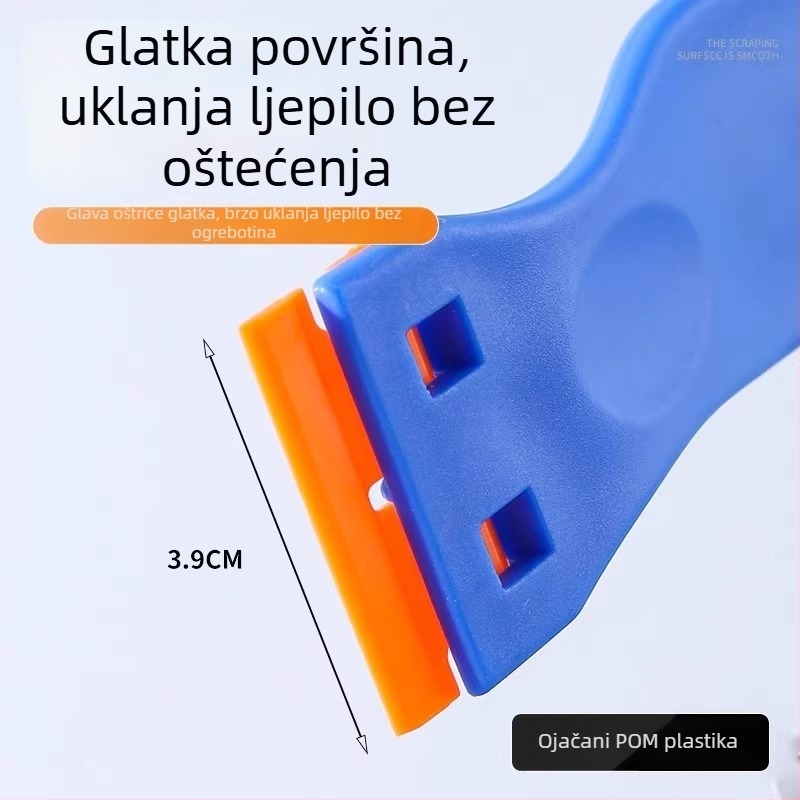 Nož za uklanjanje ljepila — Friendly marka, plastični nož za uklanjanje ljepila, ručni alat za kućnu upotrebu, tip: brisanje s jedne strane