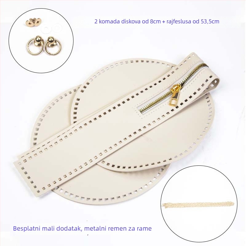 DIY paket Bucket Bag: PU koža, gradski minimalistički stil, vodootporan, izuzetno lagan, otporan na habanje (ljeto 2024)