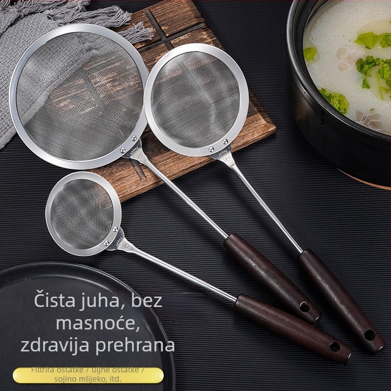 304 nehrđajući čelik s drvenom ručkom, retro stil, zaštita od opeklina, lansirano jesen 2016., prilagodljivo