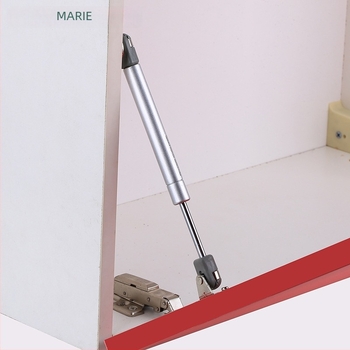 Hidraulični štap za vrata ormara – hladno valjani čelik, Mary, namijenjeno ormarićima, moderni minimalistički stil, elektroplatirani završetak