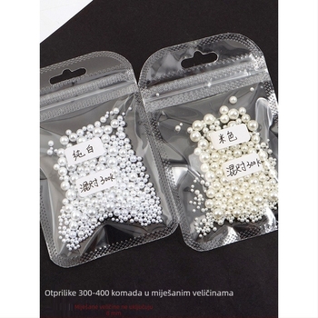Perle za nokte, kružne, neporozne, materijal: aluminijev oksid, pakiranje: osnovno pakiranje