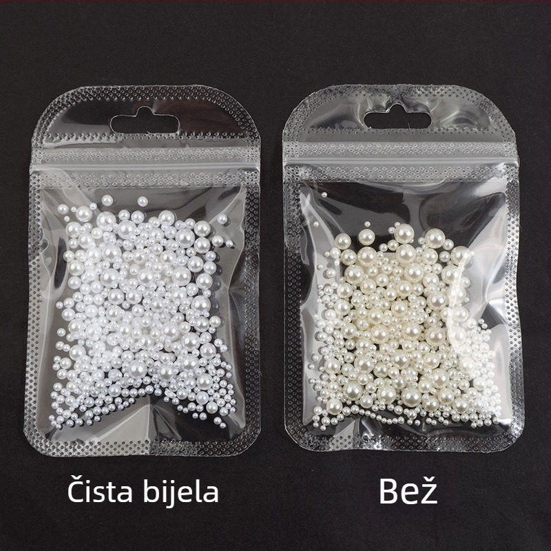Perle za nokte, kružne, neporozne, materijal: aluminijev oksid, pakiranje: osnovno pakiranje