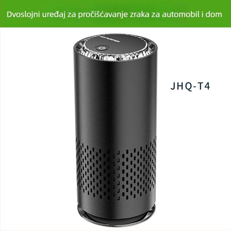 Automobilski pročistač zraka s negativnim ionima, uklanjanje formaldehida, PM2.5 filtr, USB napajanje