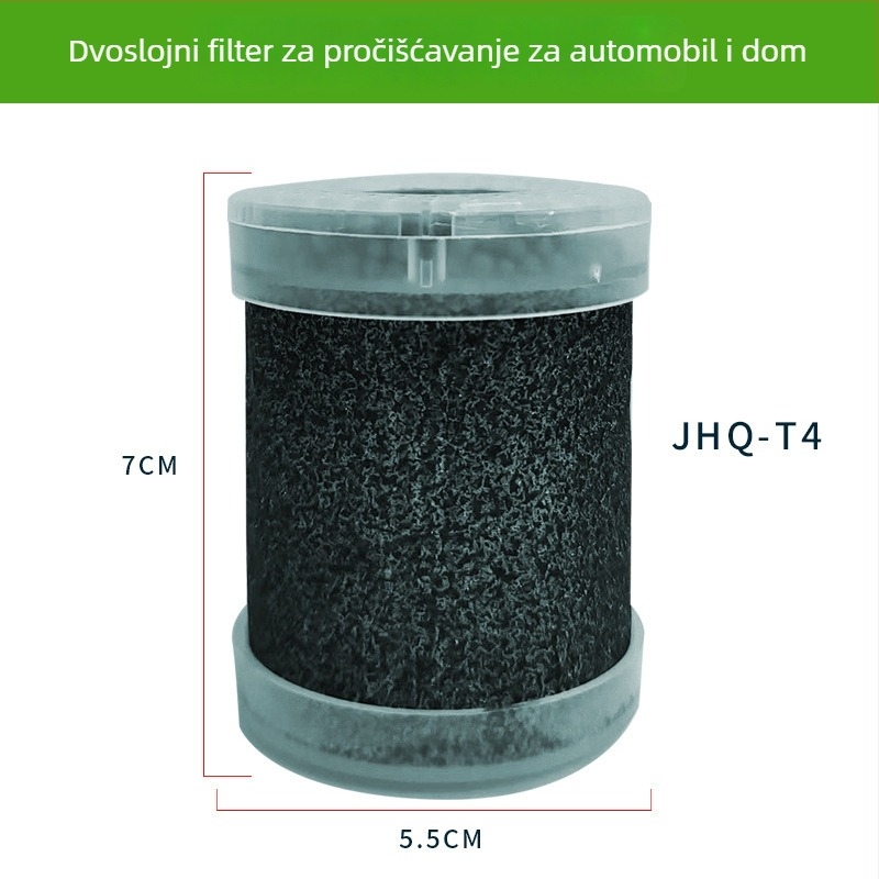 Automobilski pročistač zraka s negativnim ionima, uklanjanje formaldehida, PM2.5 filtr, USB napajanje