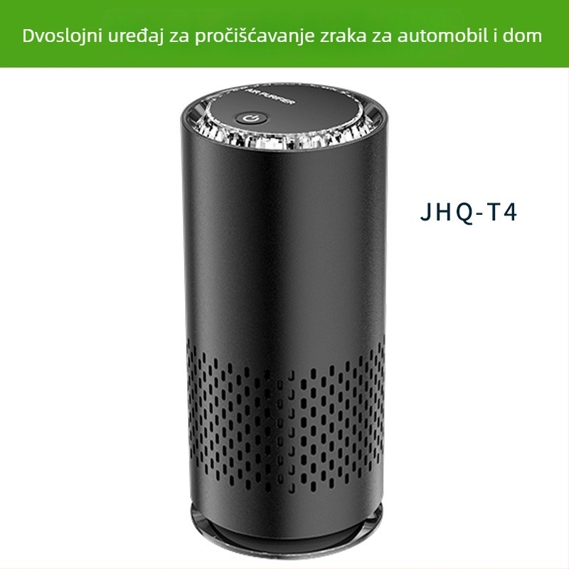 Automobilski pročistač zraka s negativnim ionima, uklanjanje formaldehida, PM2.5 filtr, USB napajanje