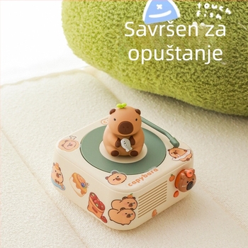 Capybara Bluetooth zvučnik s utorom za karticu - 5W, Bluetooth 5.3, 1000–1200 mAh, 60 Hz–15 kHz