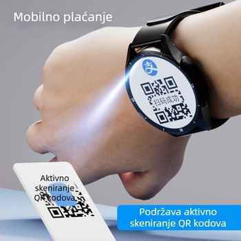 Učenički pametni sat s Androidom, TFT zaslon 1,44 inča, baterija 1280 mAh, vodootporan, 8MP kamera