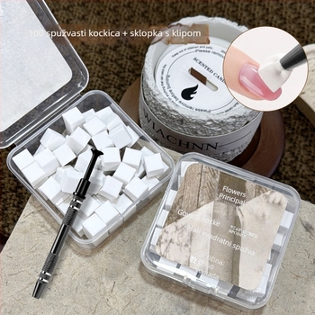 Nakit za nokte Flower grows — domaća marka; za obične korisnike.