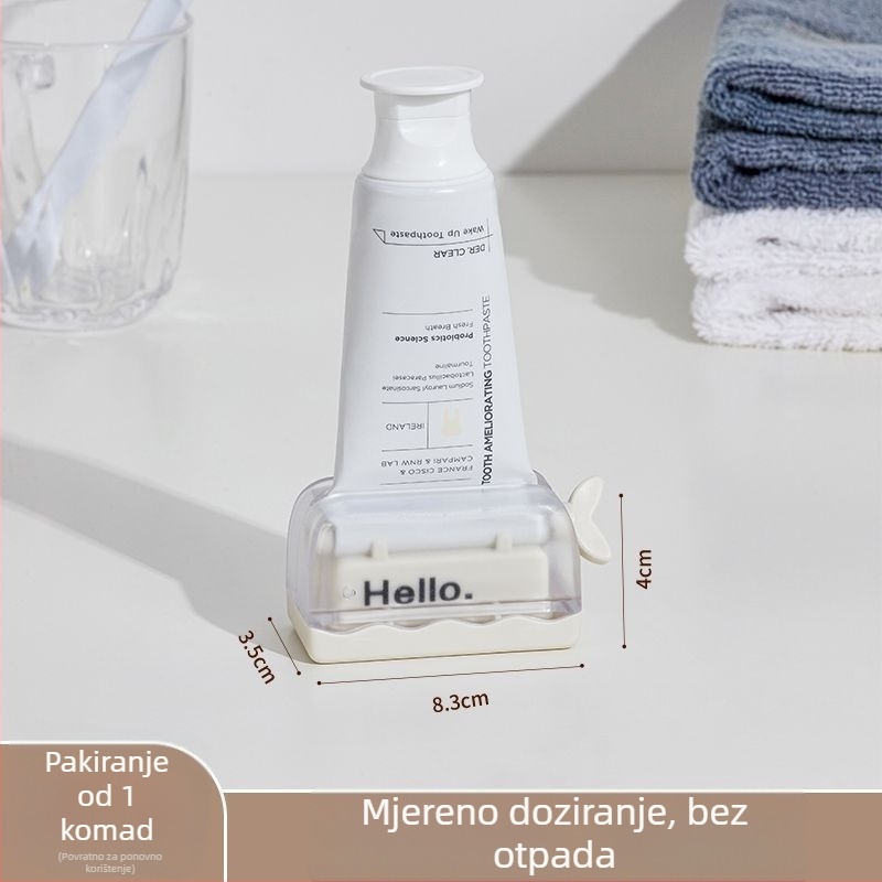 Prijenos za pastu za zube i sredstvo za čišćenje lica s ručnim klipom, kućna upotreba; Marka Zhenzi; Model Zhenzi; Kategorija 222; Pogodno za 333