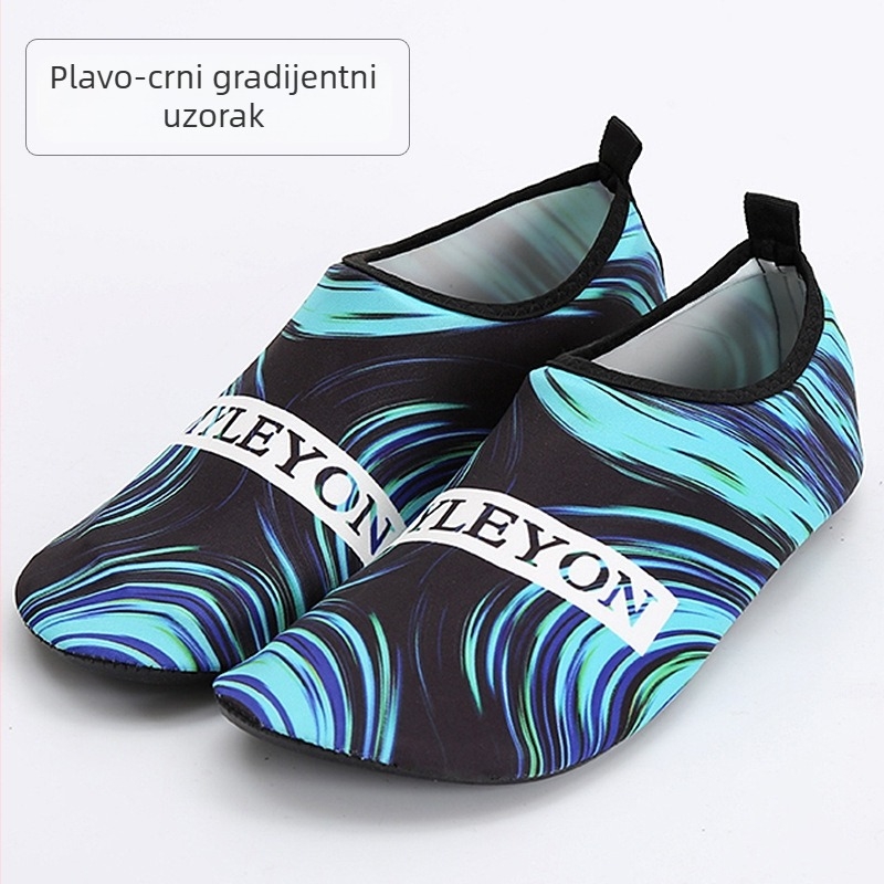 Unisex vanjske vodene tenisice za ljeto, gornji dio Lycra stretch, EVA srednji potplat, nizak dizajn, pogodni za fitness i plivanje