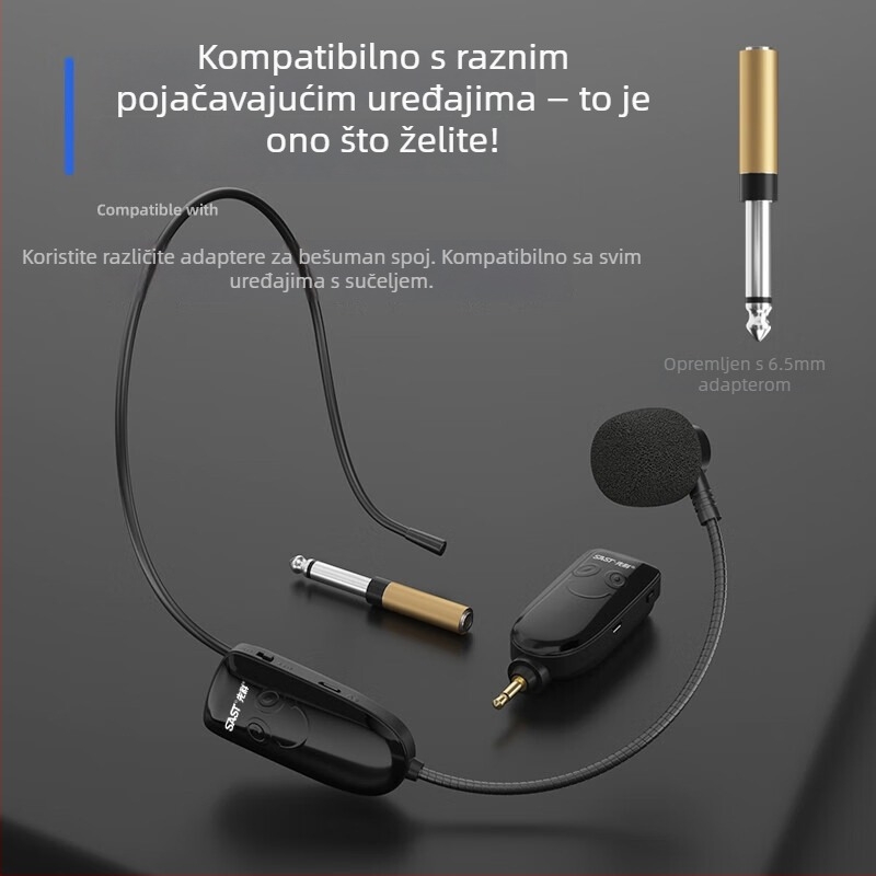 SAST OK-75 slušni mikrofon za nastavu i prezentacije, SNR ≥70 dB, Bluetooth 2.0, bez ugrađene baterije