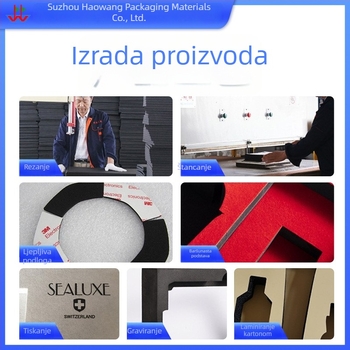 EVA pjena podstava za kozmetiku i nakit, unutarnja zaštitna pjena, pogodna za flokiranje