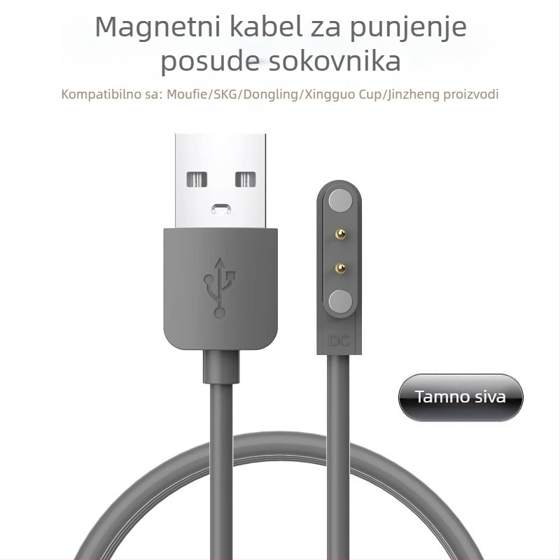 Magnetski kabel za punjenje za Mofei MR9600, kompatibilan s Dongling, SKG i Jin Zheng