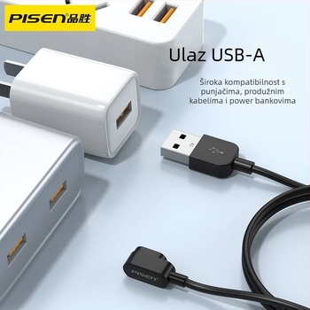 Pisen magnetski kabel za punjenje za dječji pametni sat – kompatibilan s modelima z10, z9, z9 youth edition, z8, z7a, z6a, z6s, z6pro