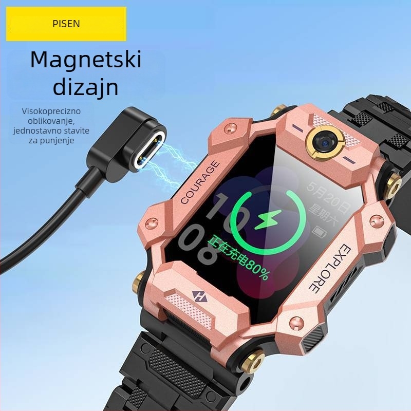 Pisen magnetski kabel za punjenje za dječji pametni sat – kompatibilan s modelima z10, z9, z9 youth edition, z8, z7a, z6a, z6s, z6pro