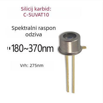 UV detektor sa SiC fotodiodom, UV prijemna cijev, pakiranje 3535/2835, mjerenje COD u medicinskoj vodi